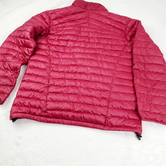 Mountain Hardwear Men's Red 800 Down Long Sleeve Padded Puffer Jacket Size L - Picture 3 of 12